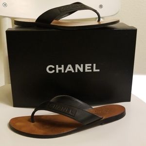 Chanel thong sandals